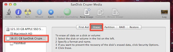 windows format drive for mac